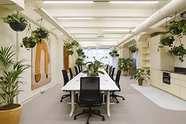 Commercial interior decoration